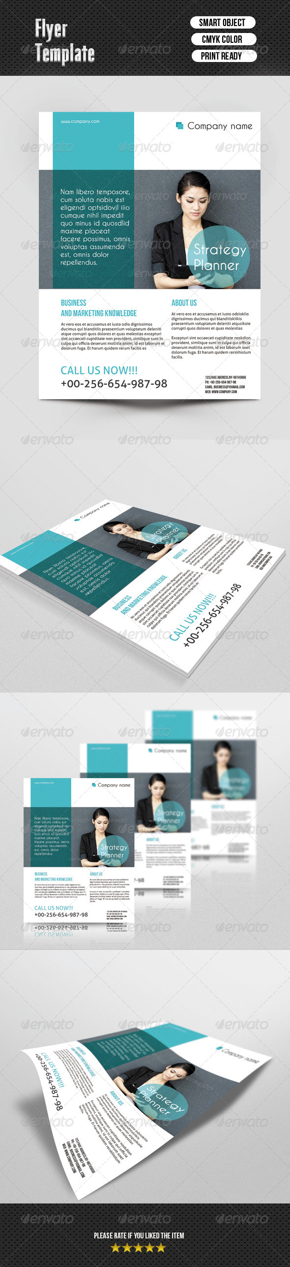 Busines Flayer Template - Corporate Flyers
