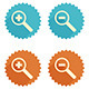 Flat Icon Magnifier, Vectors | GraphicRiver