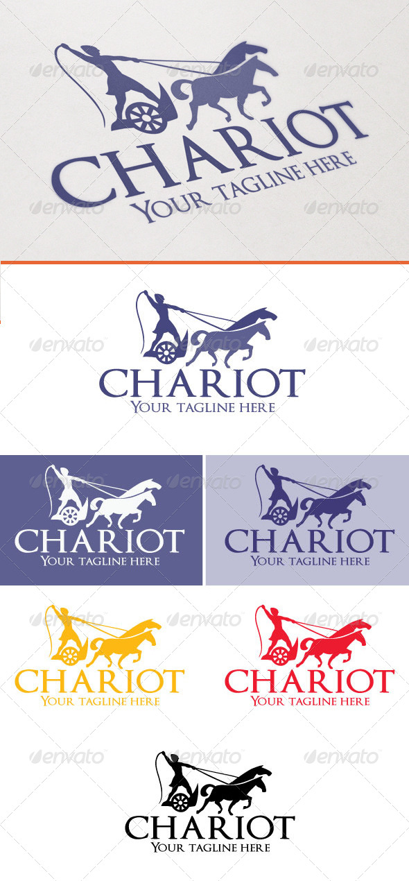 Chariot - Humans Logo Templates