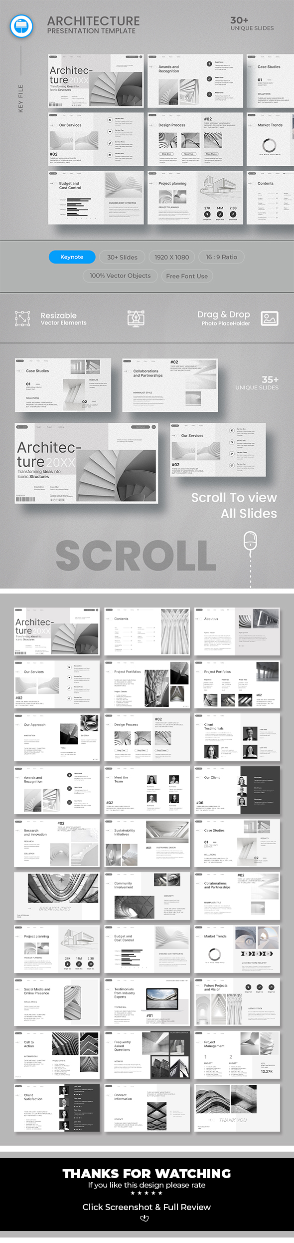 Architecture Keynote Presentation Template