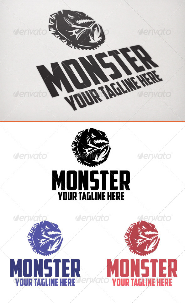 Monster - Animals Logo Templates