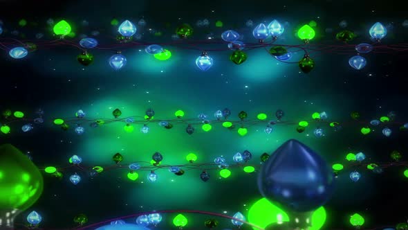 Christmas Lights Loop Background alt