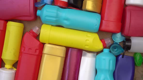 2 Plastic HDPE Bottles for Recycle alt