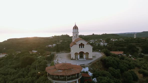 Flying Around The Bell Tower
