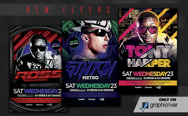 Artist Concert Music Flyers