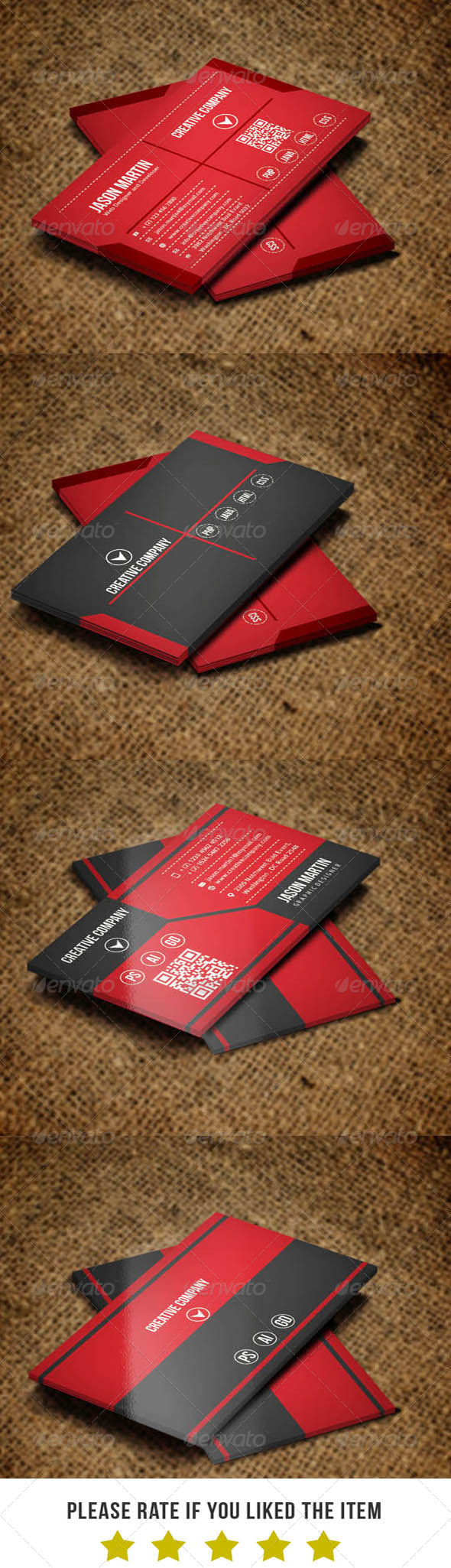 Classic Business card Bundle V2 - Corporate Business Cards
