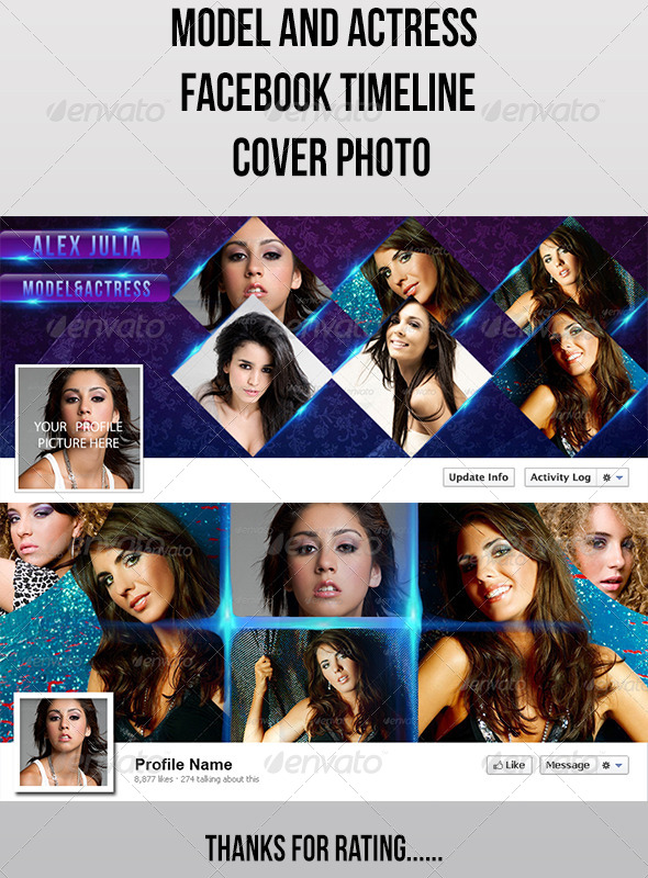 Model And Actress Facebook Timeline Cover - Facebook Timeline Covers Social Media