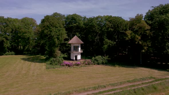 Tea house 'Staringkoepel' near Lochem in the Netherlands. Area is called the Achterhoek. alt