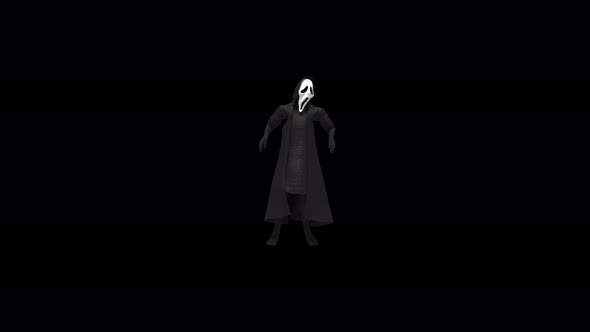 54 Ghost Halloween Dancing 4K alt