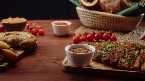 Cafe Restaurant with European Gastronomy Food alt