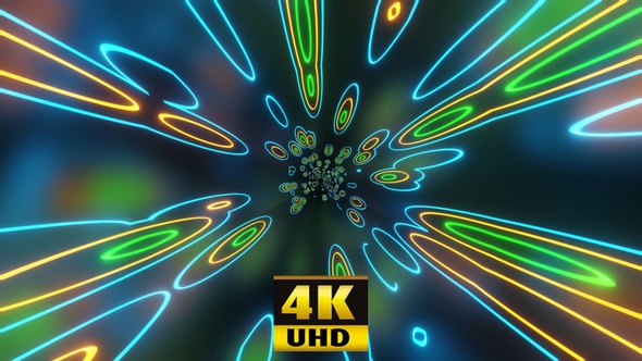 Abstract Circular Tunnel 4K alt