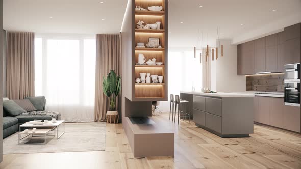 Contemporary Interior Design Of The Living Room alt