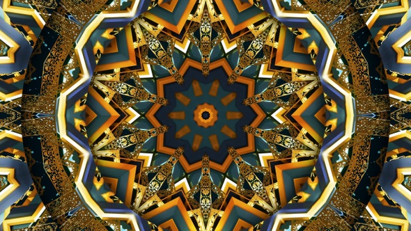 Arabic Ornament Kaleidoscope