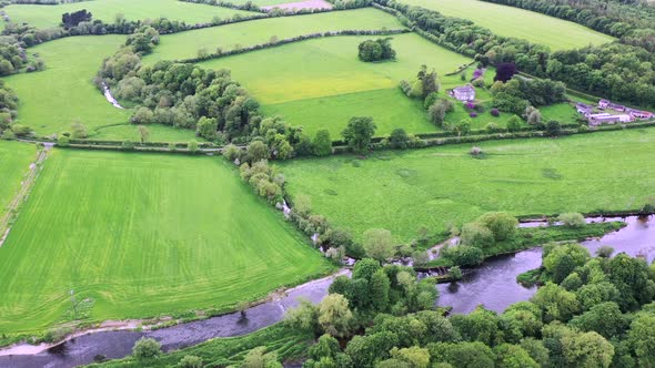 The Battle Of The Boyne Field in County Louth, Ireland.