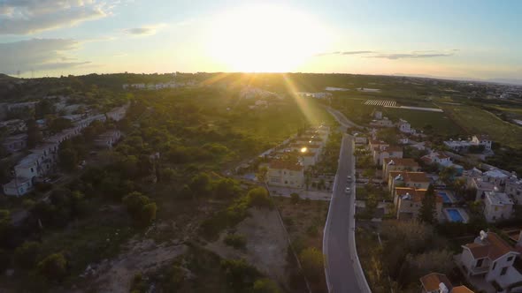 Modern Comfortable Apartments and Cottages for Rent or Sale in Cyprus Aerial alt