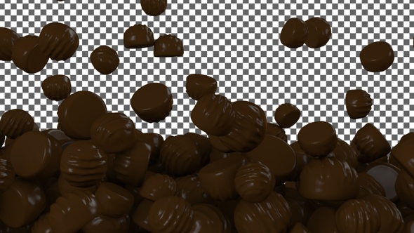 Chocolate Drops Transition - Ver 9 (Dark Chocolate)