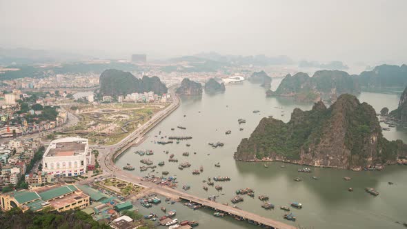Ha Long Bay Vietnam Timelapse