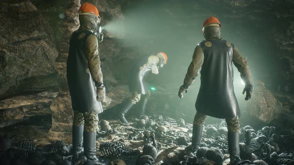 Scientists In The Cave