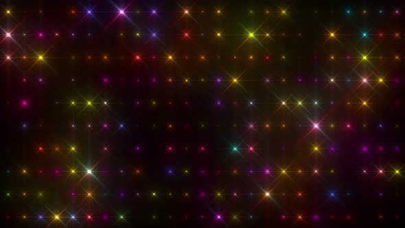 Colorful Energetic Multi Color Light Wall Loop