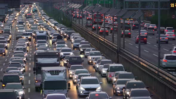 Extreme Traffic Congestion, Stock Footage | VideoHive