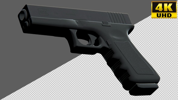 Guns, Pistols, Handguns On Alpha Channel Loops V2 alt