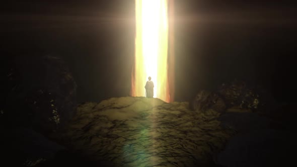 God In The Form Of Pillar Of Fire And Moses alt