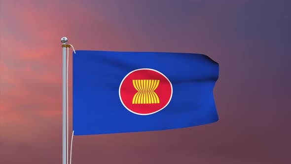 ASEAN Flag 4k
