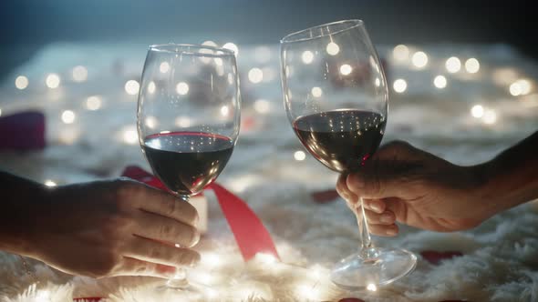 Couple Celebrates Valentines Day alt