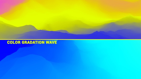 Pastel Gradient Waves