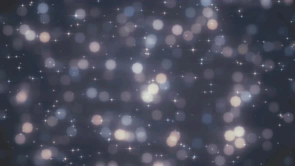 ambient abstract bokeh particles background