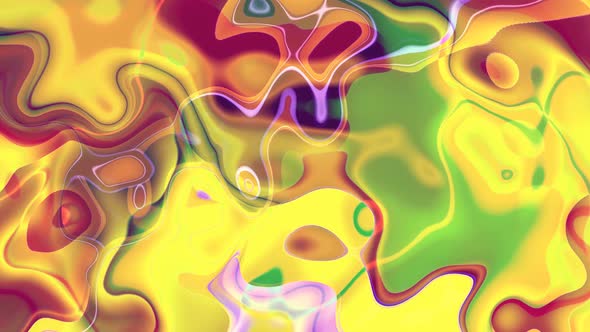 Colorful Liquid Animated Background