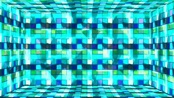 Broadcast Hi-Tech Glittering Abstract Patterns Wall Room 083