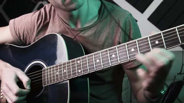 Recording Acoustic Guitar Home Recording Studio Acoustic Foam Rubber alt