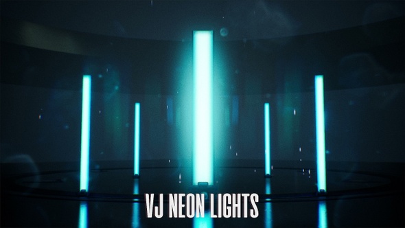 VJ Neon Lights Loops - 3 Pack
