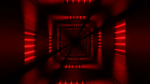 Red Neon Tunnel