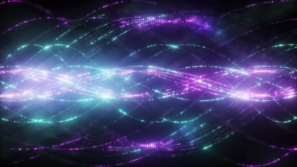 Abstract Spiral Background with Particles alt