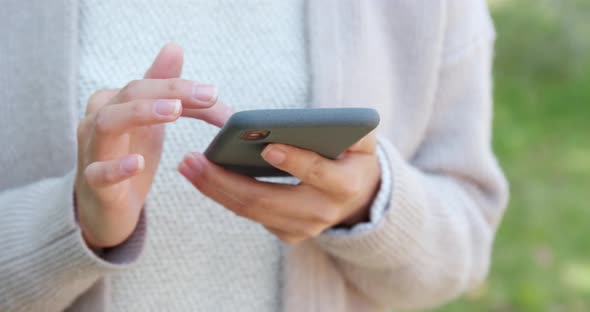 Using mobile phone alt