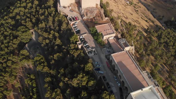 Castillo de Jaen, Spain Jaen's Castle Flying and ground shoots from this medieval castle on afterno alt