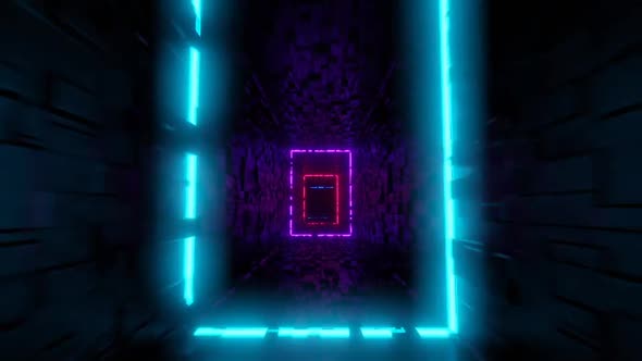 Neon Frames Tunnel 04