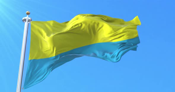 Opole City Flag, Poland alt