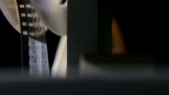 In the Frame Appears the Moving Images on Film alt