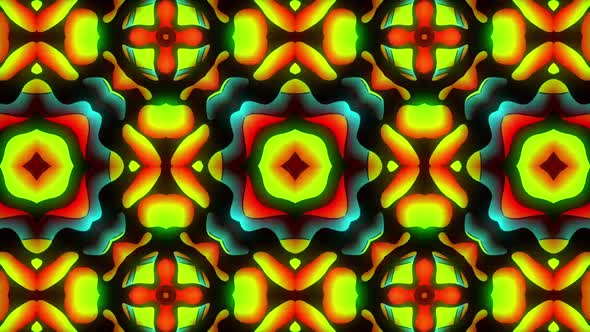 Ethereal DMT Trip Kaleidoscope (Vibrant) Loop alt