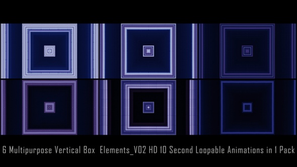 Multipurpose Vertical  Box  Elements  V02