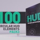 HUD Pack V3 - 100 Circular HUD Elements - VideoHive Item for Sale