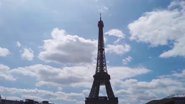 Eiffel Tower at Trocadero Gardens