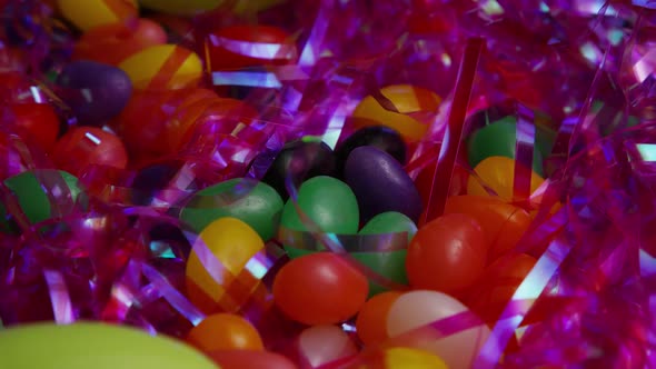 Cinematic, Rotating Shot of Easter Cookies on a Plate - COOKIES EASTER 026 alt