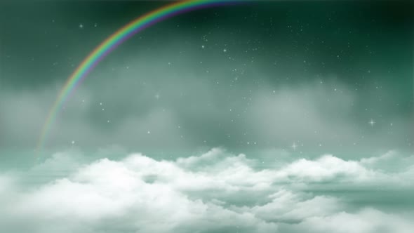 Clouds And Rainbow 4K