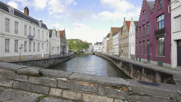 Dijver Canal in Bruges 