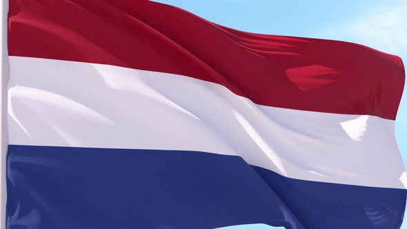 Holland Flag Looping Background