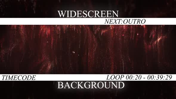 Red Flow Waterfall Particles alt